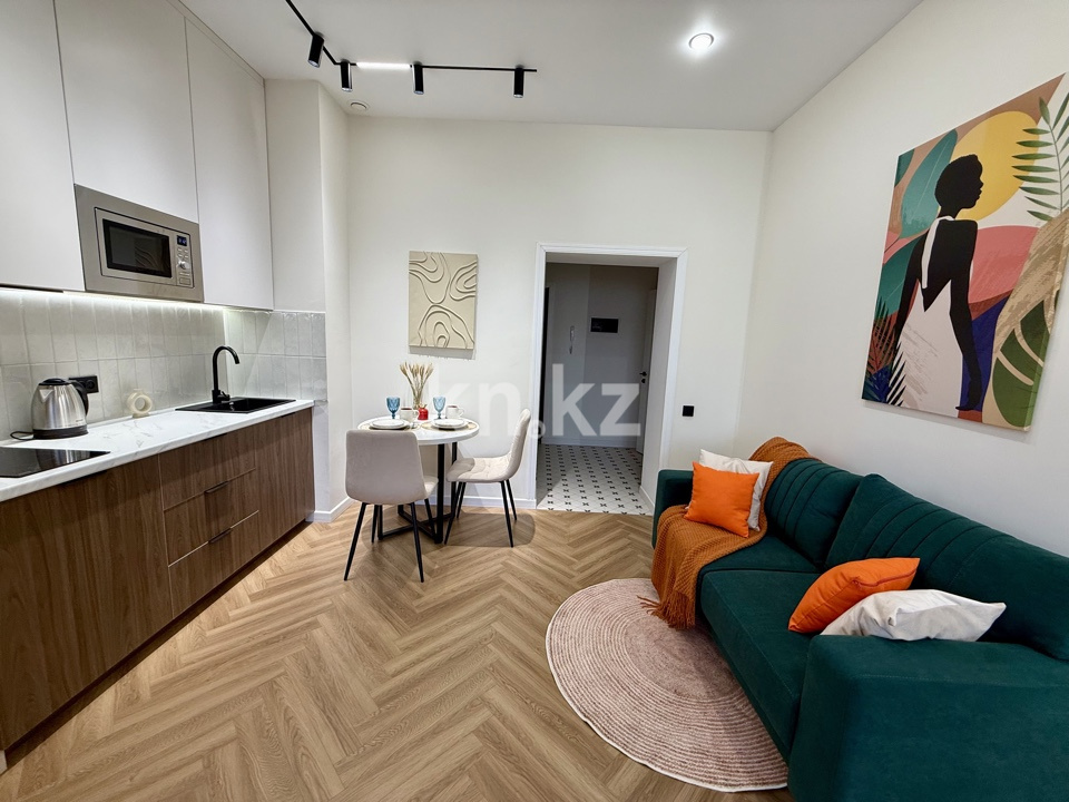 Аренда 1-комнатной квартиры посуточно, 35 м² в Алматы - фото 12