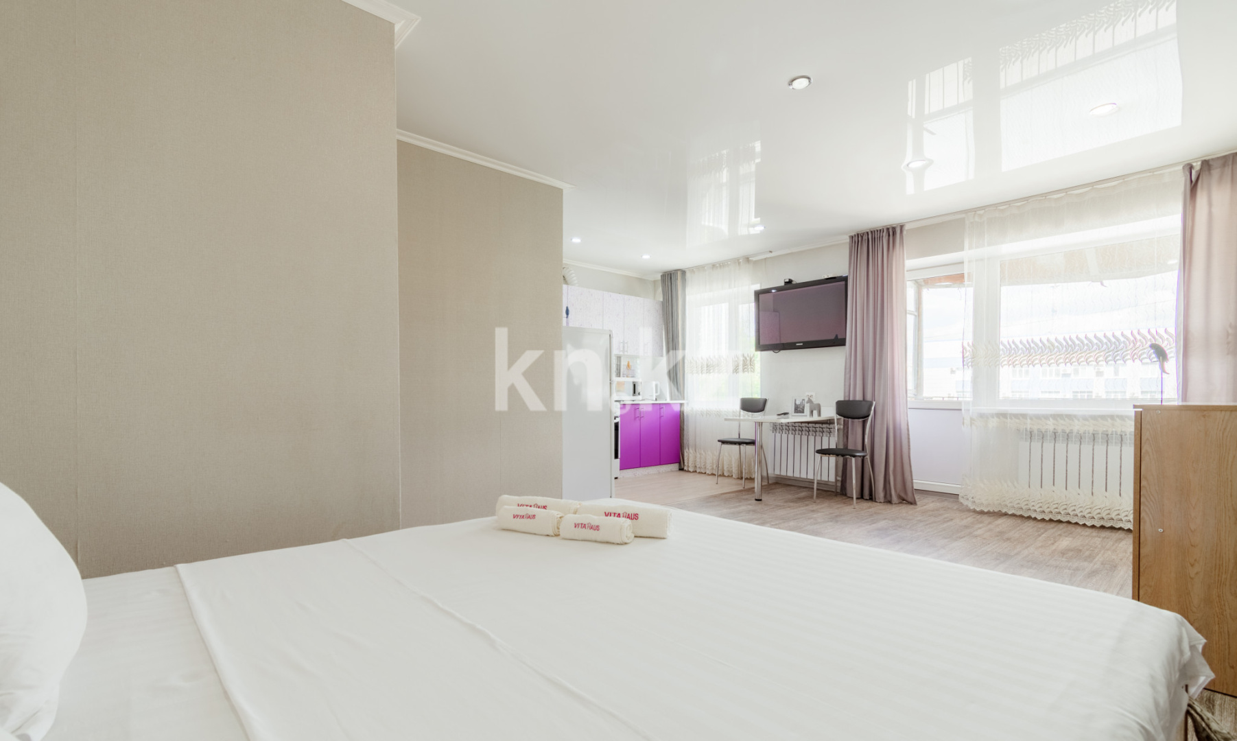 Аренда 1-комнатной квартиры посуточно, 1 м², ул. Интернациональная, дом  55 - Аренда квартир посуточно в Петропавловске фото 6 из 9