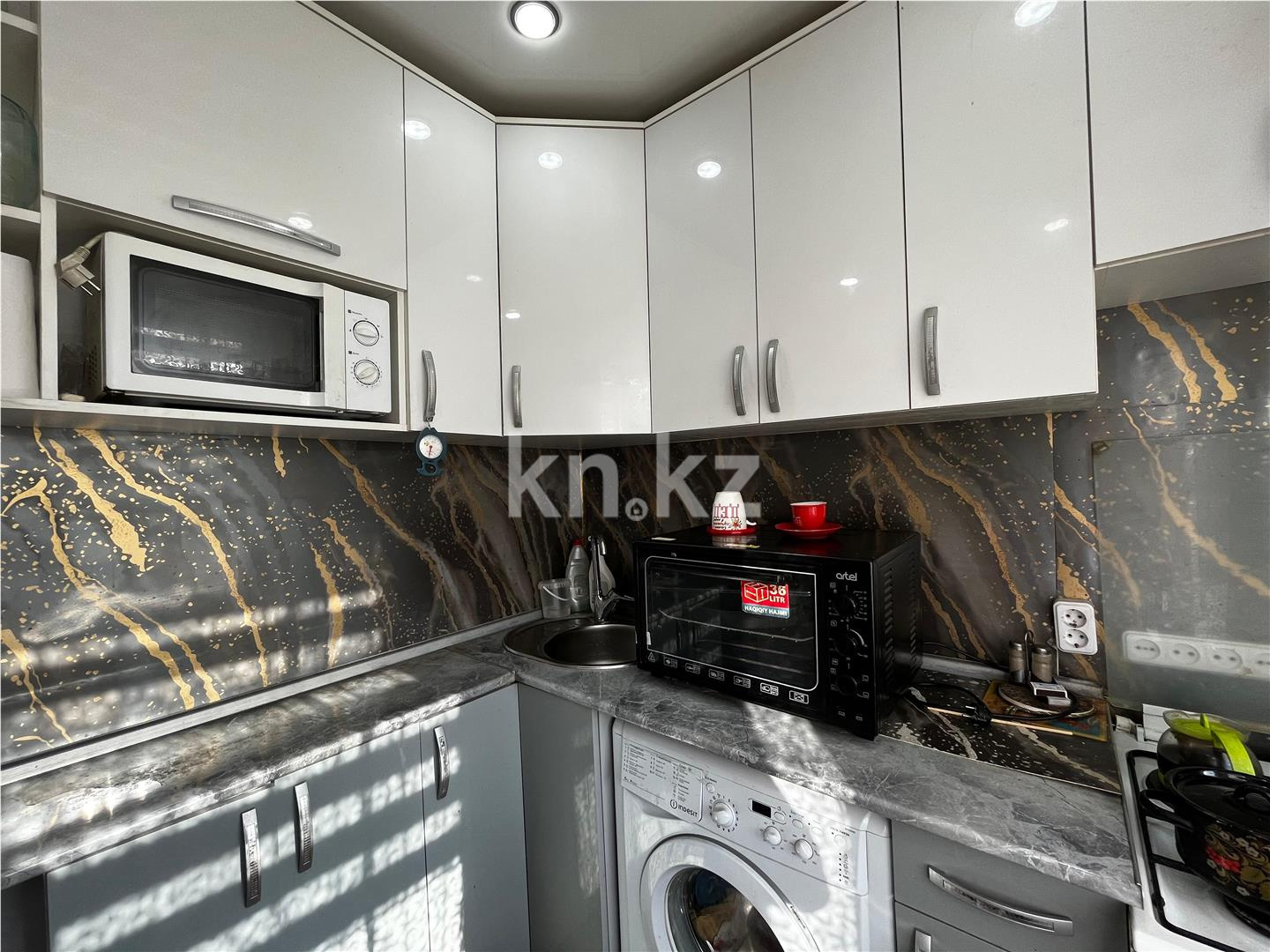 Продажа 1-комнатной квартиры, 32 м², мкр-н 14 - Продажа  однокомнатных квартир в Караганде фото 5 из 12