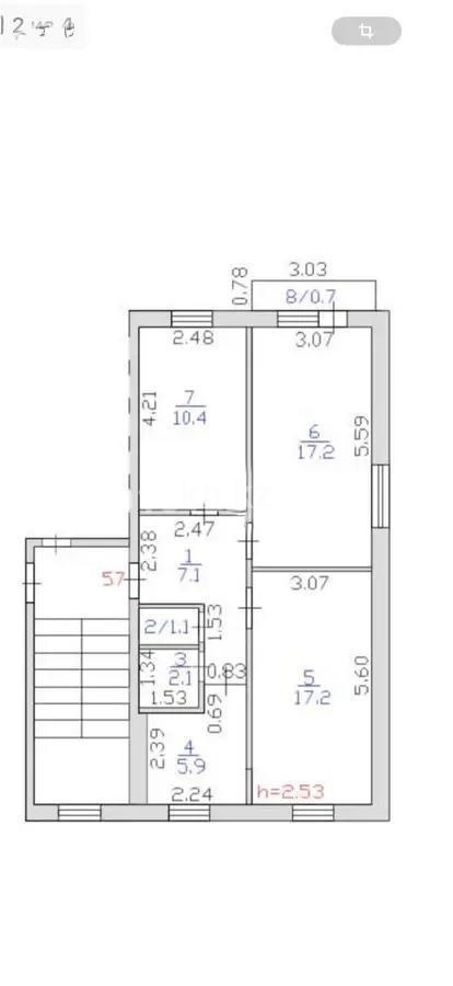 Продажа 3-комнатной квартиры, 61 м² в Шахтинске