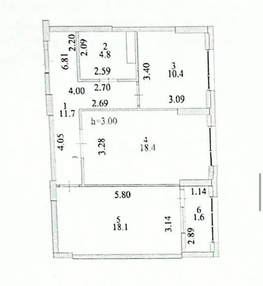 Продажа 2-комнатной квартиры, 65 м² - Продажа двухкомнатных квартир в Астане - страница 3 фото 1 из 1