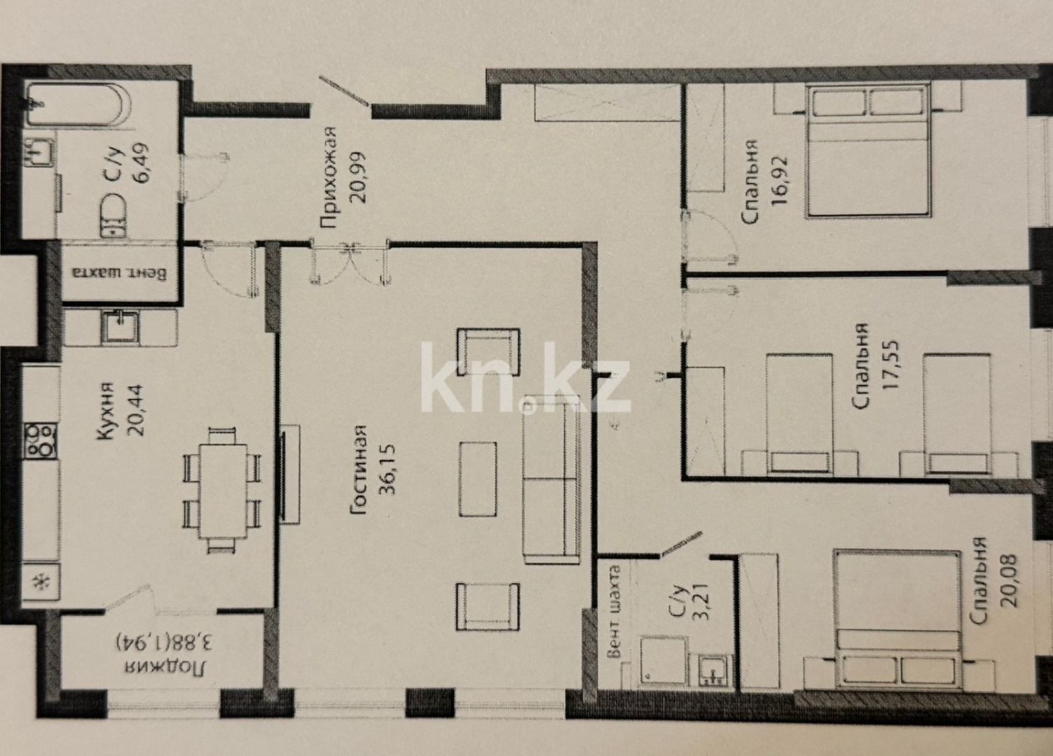 Продажа 4-комнатной квартиры, 145 м² в Астане - фото 14