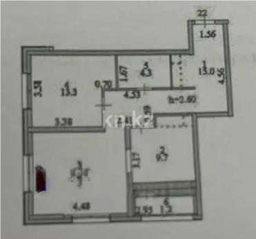 Продажа 2-комнатной квартиры, 62 м², пр. Мангилик Ел, дом  74 стр в Астане - фото 3