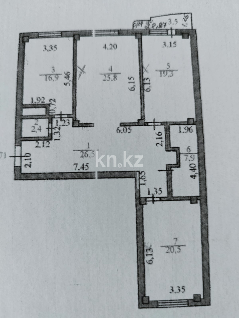 Продажа 3-комнатной квартиры, 120 м² в Астане - фото 17
