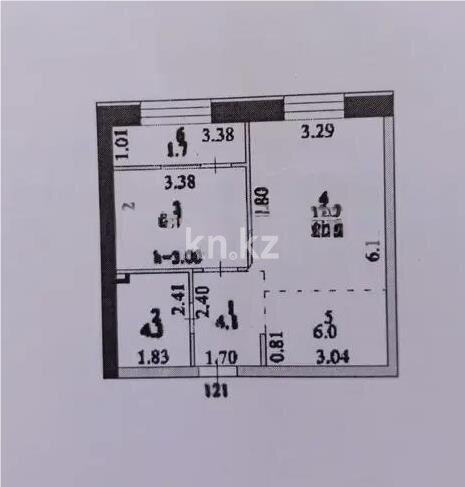 Продажа 2-комнатной квартиры, 39 м² в Астане - фото 5