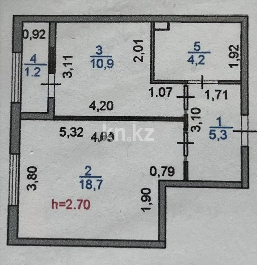 Продажа 1-комнатной квартиры, 40.3 м² - Продажа однокомнатных квартир от собственников в Алматы - страница 5 фото 4 из 4