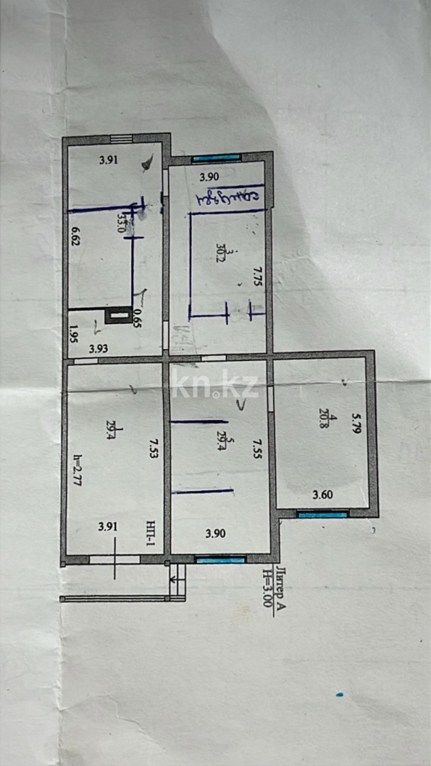 Продажа , 148.2 м², пр. Кошкарбаева, дом  68 - пр. Абылай хана - Продажа офисных и торговых помещений в Астане фото 4 из 4