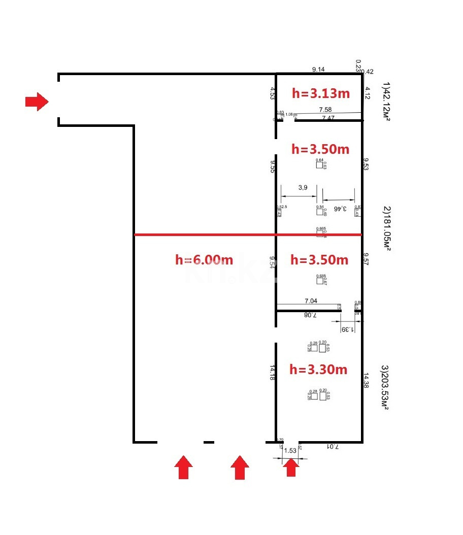 Аренда , 1100 м², Шоссе Алаш, дом  22 - SMALL - Аренда баз, складов и промышленной недвижимости в Астане фото 6 из 6