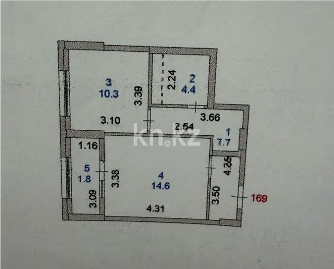 Продажа 1-комнатной квартиры, 39 м² - Продажа квартир в Астане - страница 6 фото 6 из 6