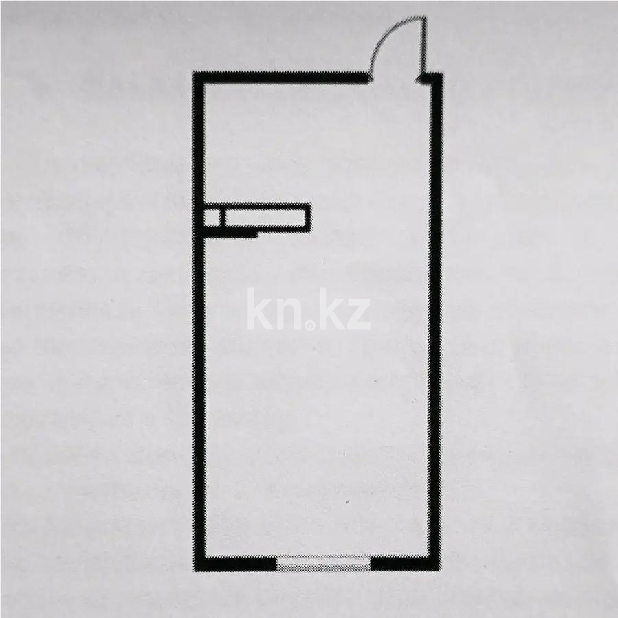 Продажа 1-комнатной квартиры, 36.71 м², ул. Сыбызгы, дом  100 стр в Алматы