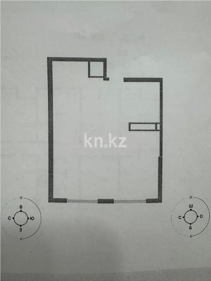 Продажа 1-комнатной квартиры, 44.1 м², пр. Райымбека, дом  349/1 - Продажа  однокомнатных квартир в Алматы фото 1 из 1