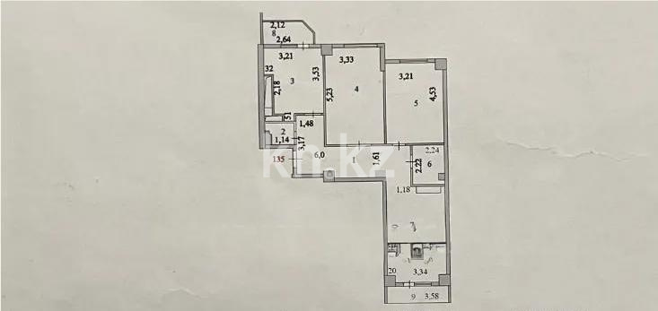 Продажа 3-комнатной квартиры, 78.4 м², ул. Мустафина, дом  21/2 - Продажа  трехкомнатных квартир в Астане с фото фото 1 из 1