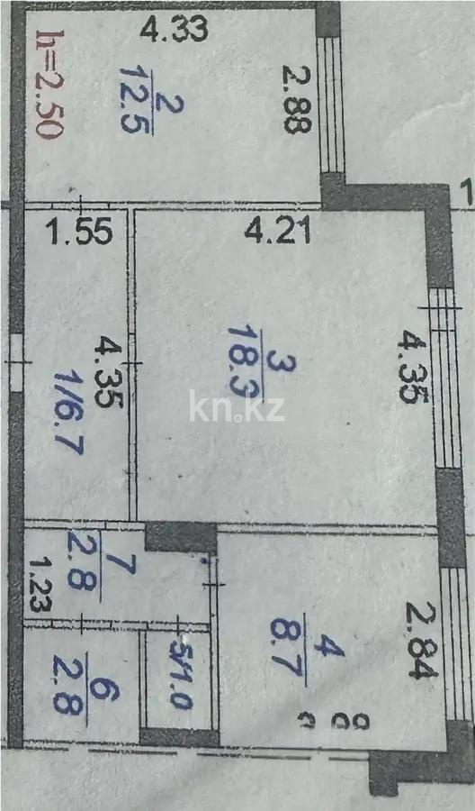 Продажа 2-комнатной квартиры, 54 м² - Продажа  двухкомнатных квартир в Караганде - страница 30 фото 4 из 4