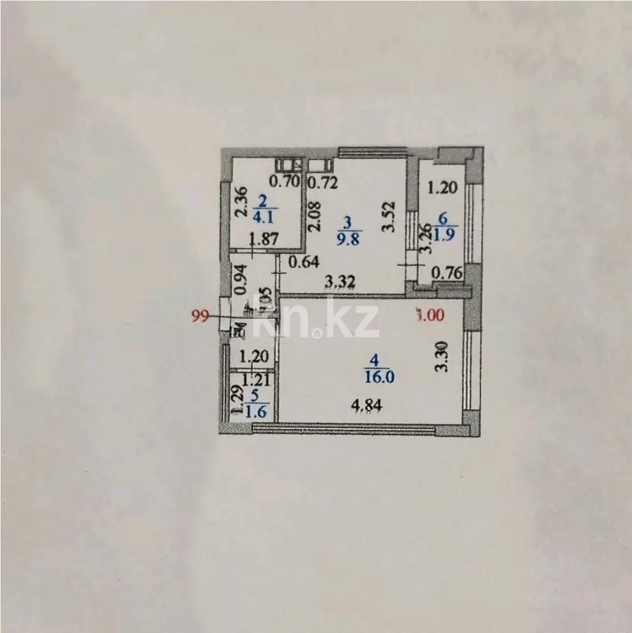 Продажа 1-комнатной квартиры, 37 м², ул. Е-669, дом  4 в Астане - фото 5