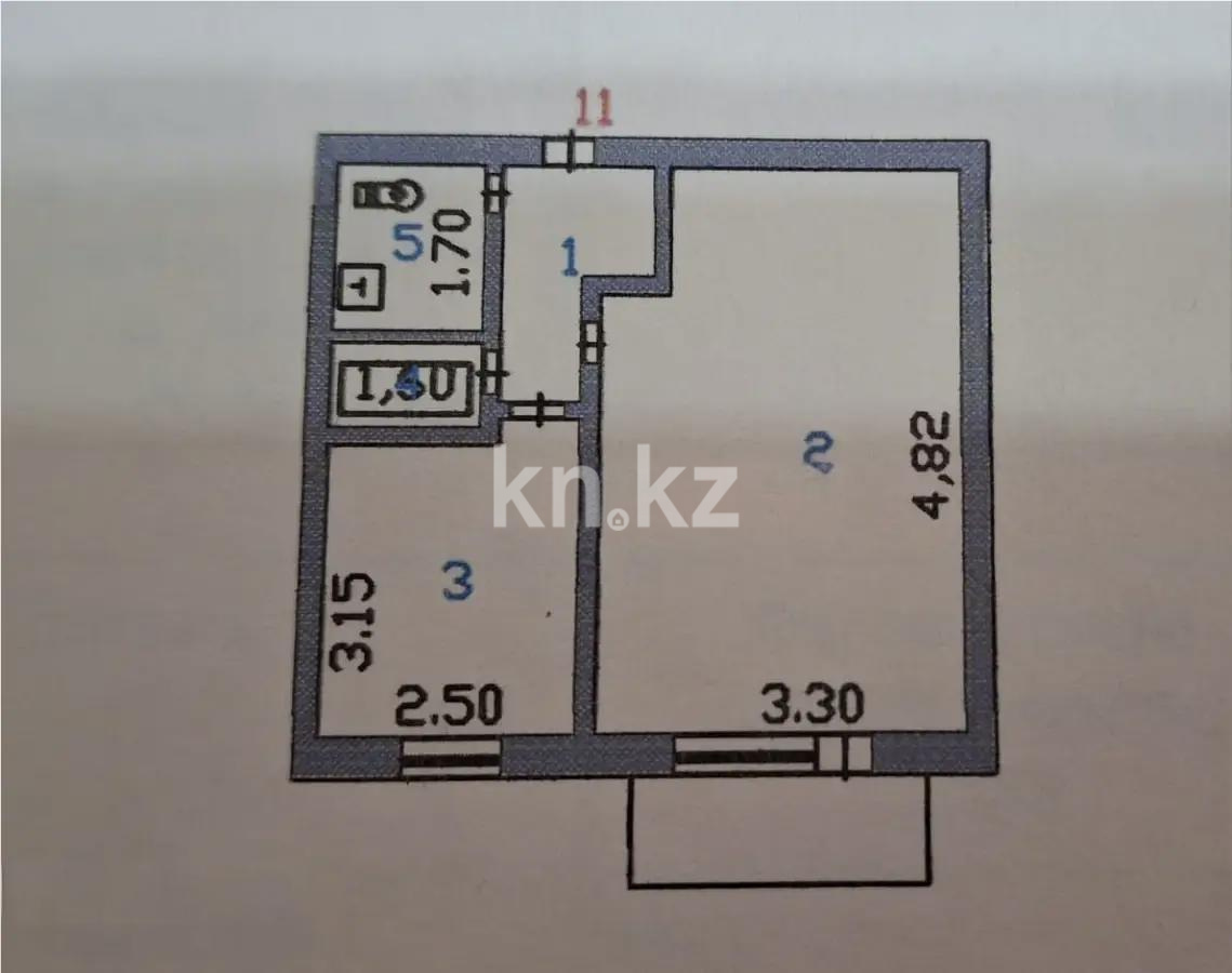 Продажа 1-комнатной квартиры, 36 м² в Астане - фото 4