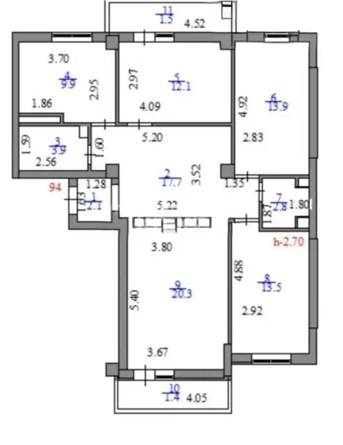 Продажа 4-комнатной квартиры, 100 м² в Астане - фото 8