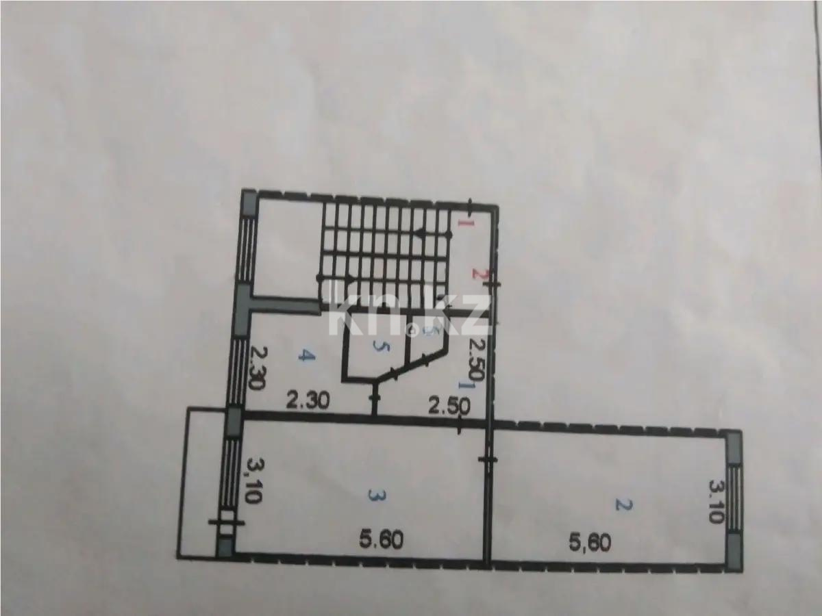 Продажа 2-комнатной квартиры, 47 м², ул. Дюсембекова, дом  61 - Продажа квартир в Караганде фото 1 из 1