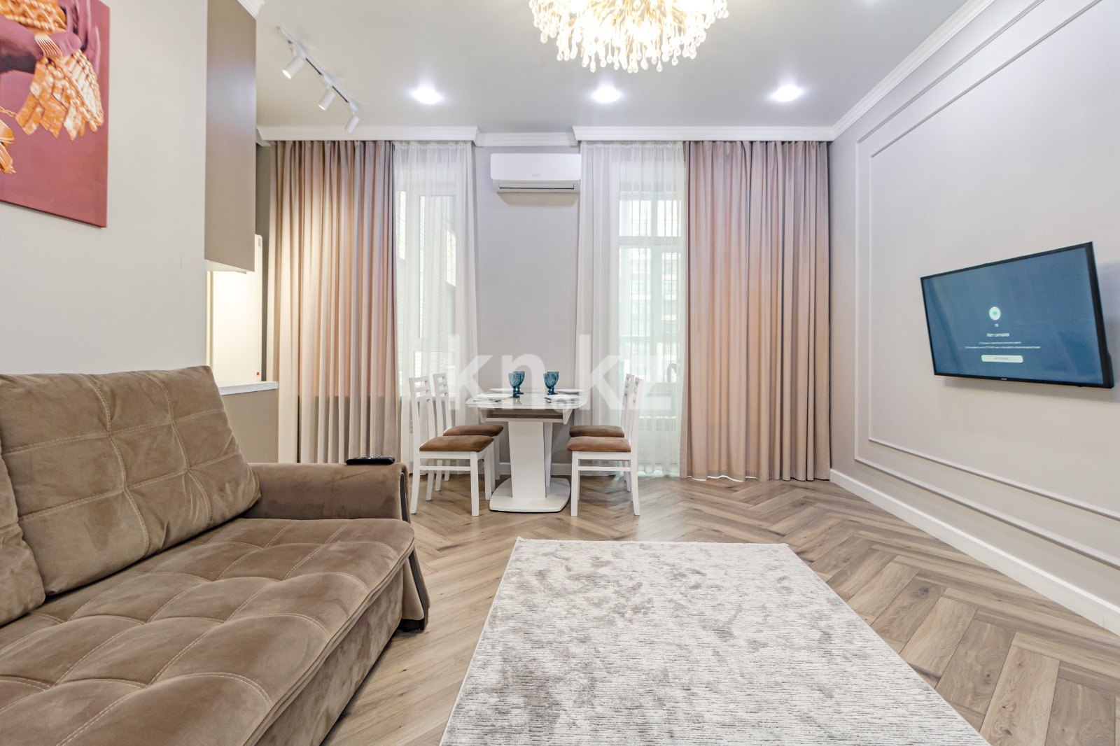 Аренда 2-комнатной квартиры посуточно, 55 м², пр. Улы Дала, дом  31 - Аренда квартир посуточно в Астане без посредников фото 9 из 14