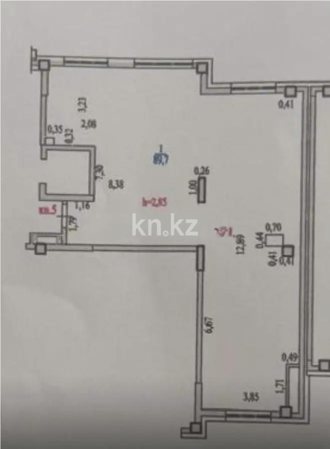 Продажа 3-комнатной квартиры, 89.7 м² в Алматы - фото 3
