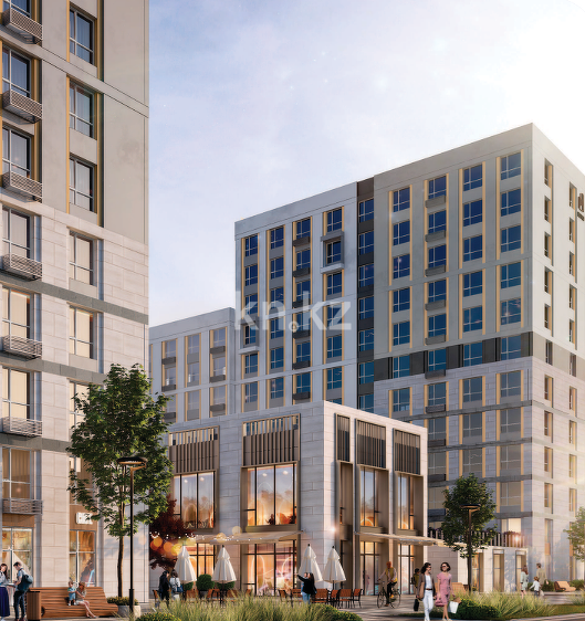 Продажа 2-комнатной квартиры, 46 м², ул. Култегин, дом  4а в Астане - фото 4 Продажа 2-комнатной квартиры, 46 м², ул. Култегин, дом  4а в Астане - фото 4