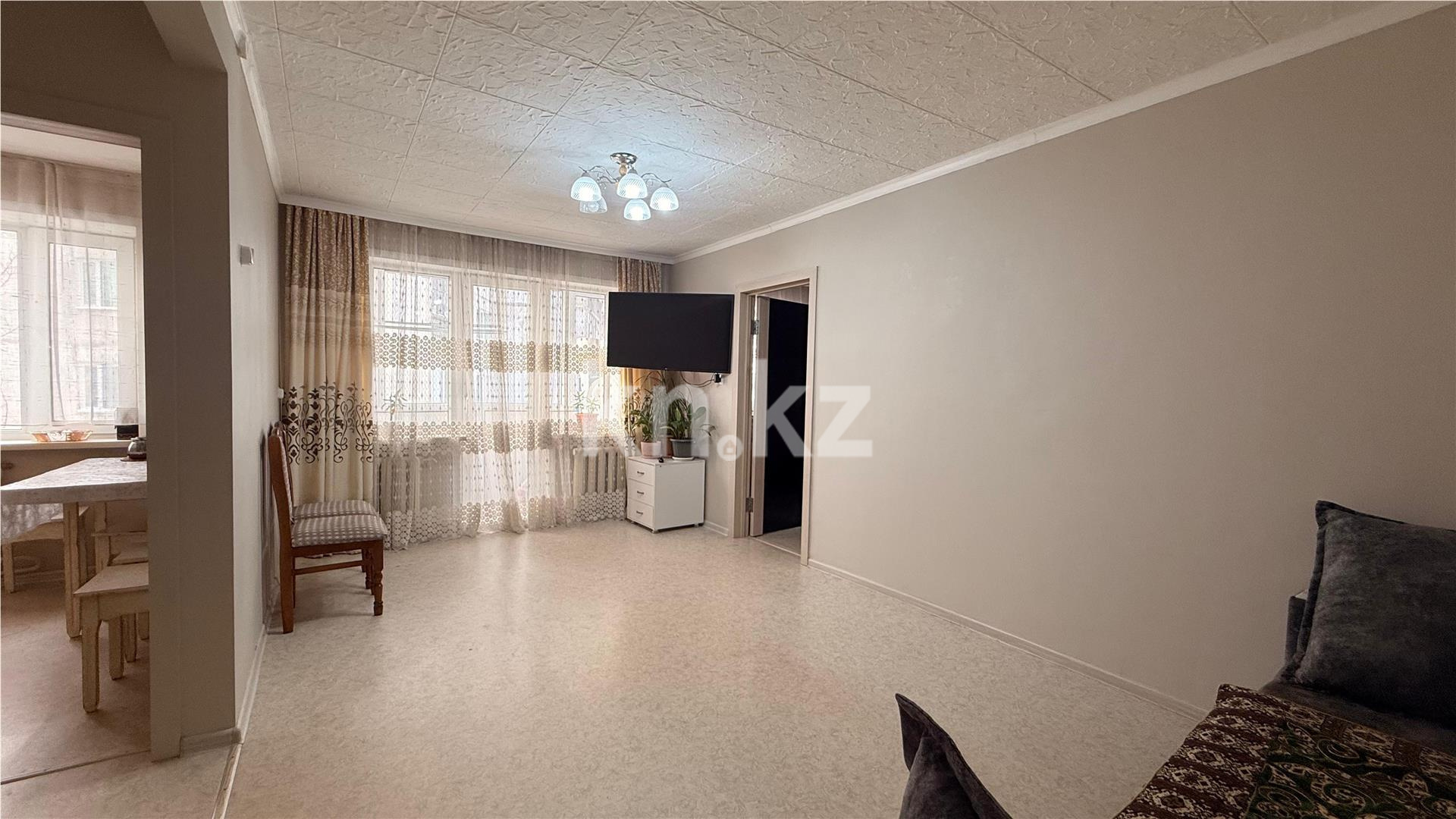 Продажа 2-комнатной квартиры, 46 м² - Продажа квартир в панельном доме в Караганде фото 1 из 8