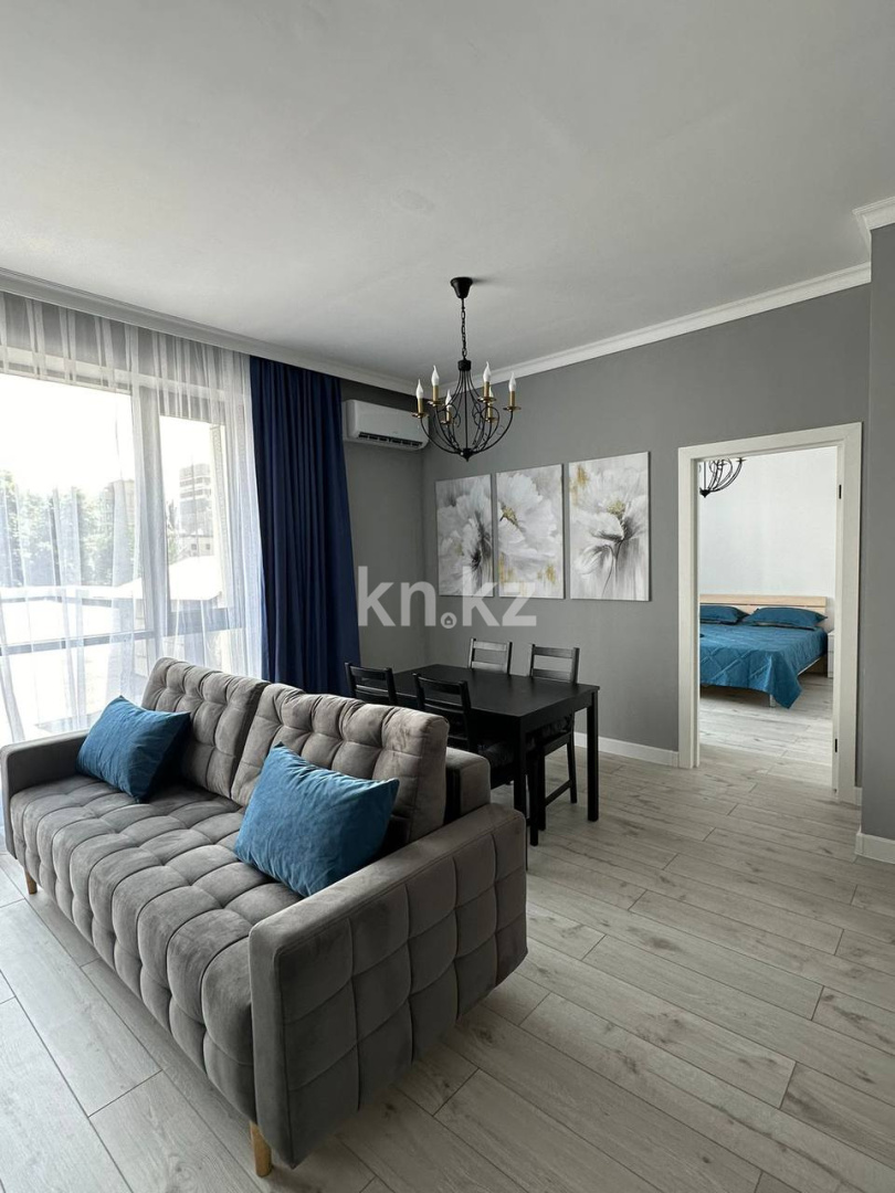 Аренда 2-комнатной квартиры посуточно, 55 м², Розабакиева, дом  162 - ул. Сатпаева - Аренда квартир посуточно в Алматы с фото фото 1 из 9