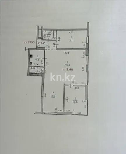 Продажа 3-комнатной квартиры, 102 м² - Продажа  трехкомнатных квартир в новостройках Алматы - страница 44 фото 9 из 9