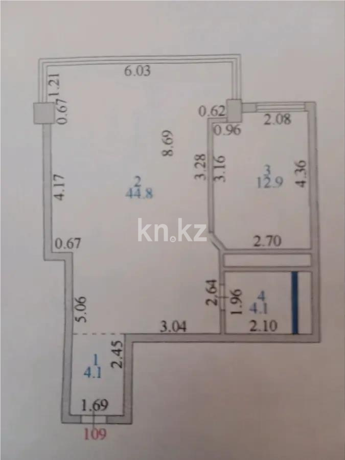 Продажа 2-комнатной квартиры, 65 м² - Продажа недвижимости в Казахстане - страница 17 фото 4 из 4