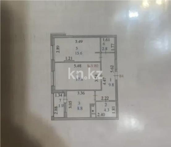 Продажа 2-комнатной квартиры, 60 м² - Продажа квартир в Астане - страница 7 фото 2 из 2