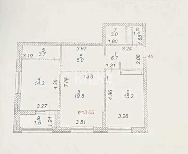 Продажа 3-комнатной квартиры, 72 м² - Продажа трехкомнатных квартир от собственников в Астане - страница 45 фото 5 из 5