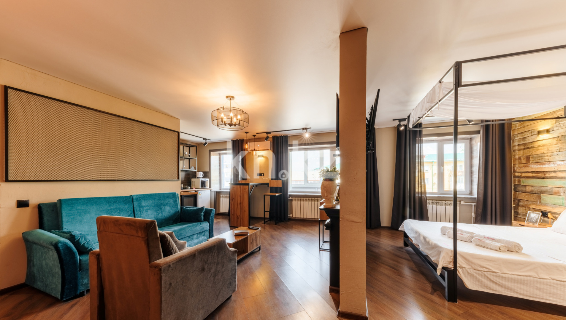 Аренда 2-комнатной квартиры посуточно, 1 м², ул. Интернациональная, дом  57 - Аренда квартир посуточно в Петропавловске фото 2 из 11