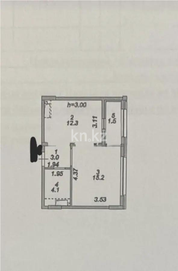 Продажа 1-комнатной квартиры, 36.1 м² - Недвижимость в Казахстане - страница 4 фото 1 из 1
