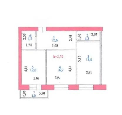 Продажа 2-комнатной квартиры, 65.4 м² - Продажа квартир в р-не Сарайшык Астаны - страница 2 фото 4 из 4