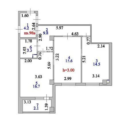 Продажа 2-комнатной квартиры, 63.4 м² в Астане - фото 6