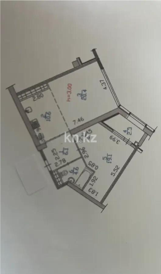 Продажа 2-комнатной квартиры, 63.1 м², пр. Аль-Фараби, дом  11/2 в Алматы Продажа 2-комнатной квартиры, 63.1 м², пр. Аль-Фараби, дом  11/2 в Алматы