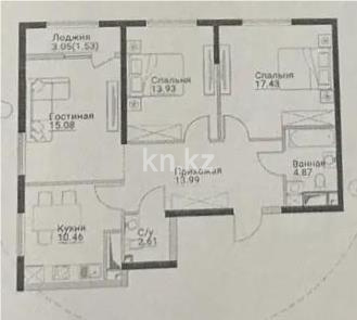Продажа 3-комнатной квартиры, 80 м² - Продажа недвижимости в Казахстане - страница 17 фото 1 из 1