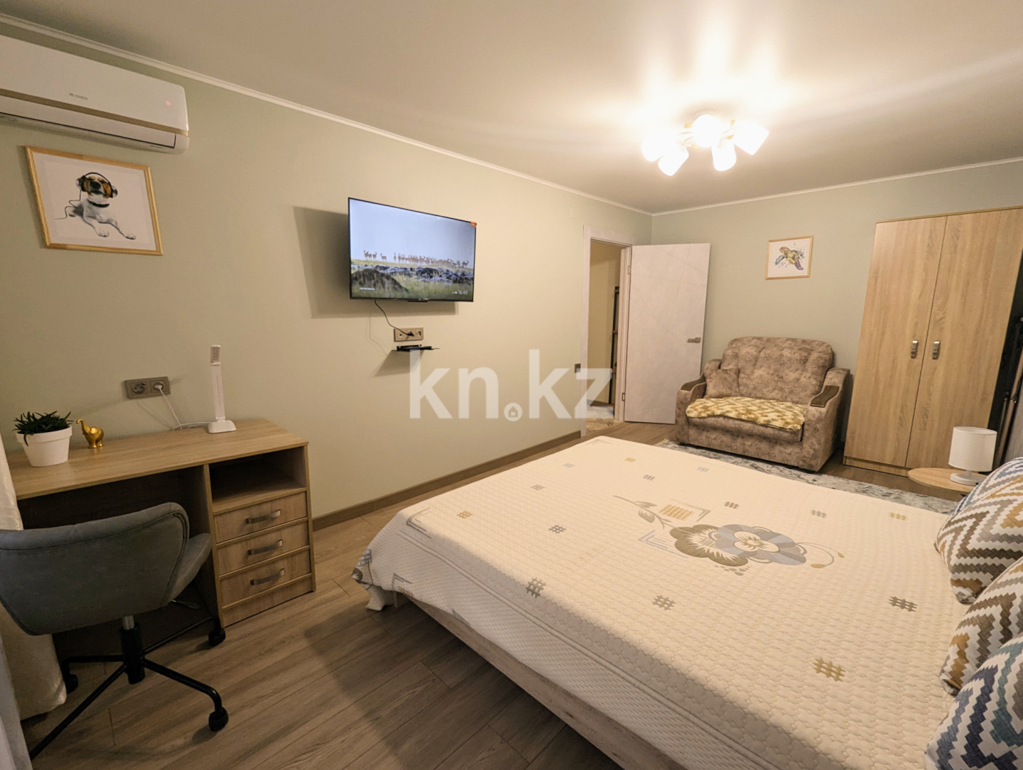 Аренда 1-комнатной квартиры посуточно, 32 м², ул. Шагабутдинова, дом  8 - пр. Жибек жолы - Аренда  однокомнатных квартир посуточно в Алматы с фото фото 16 из 24