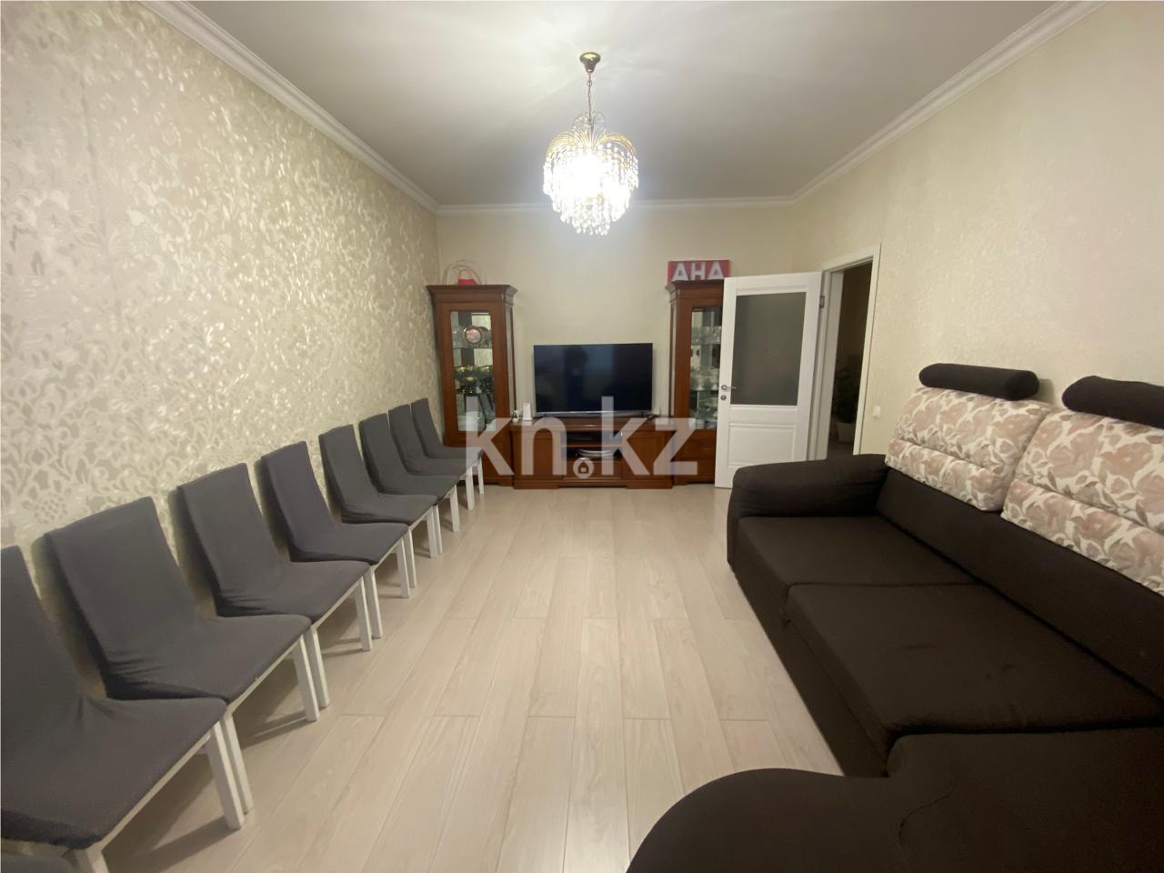 Продажа 3-комнатной квартиры, 90 м², пр. Момышулы - Продажа квартир в новостройках Астаны с фото фото 2 из 17