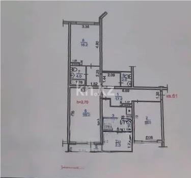 Продажа 3-комнатной квартиры, 87 м² в Алматы - фото 3