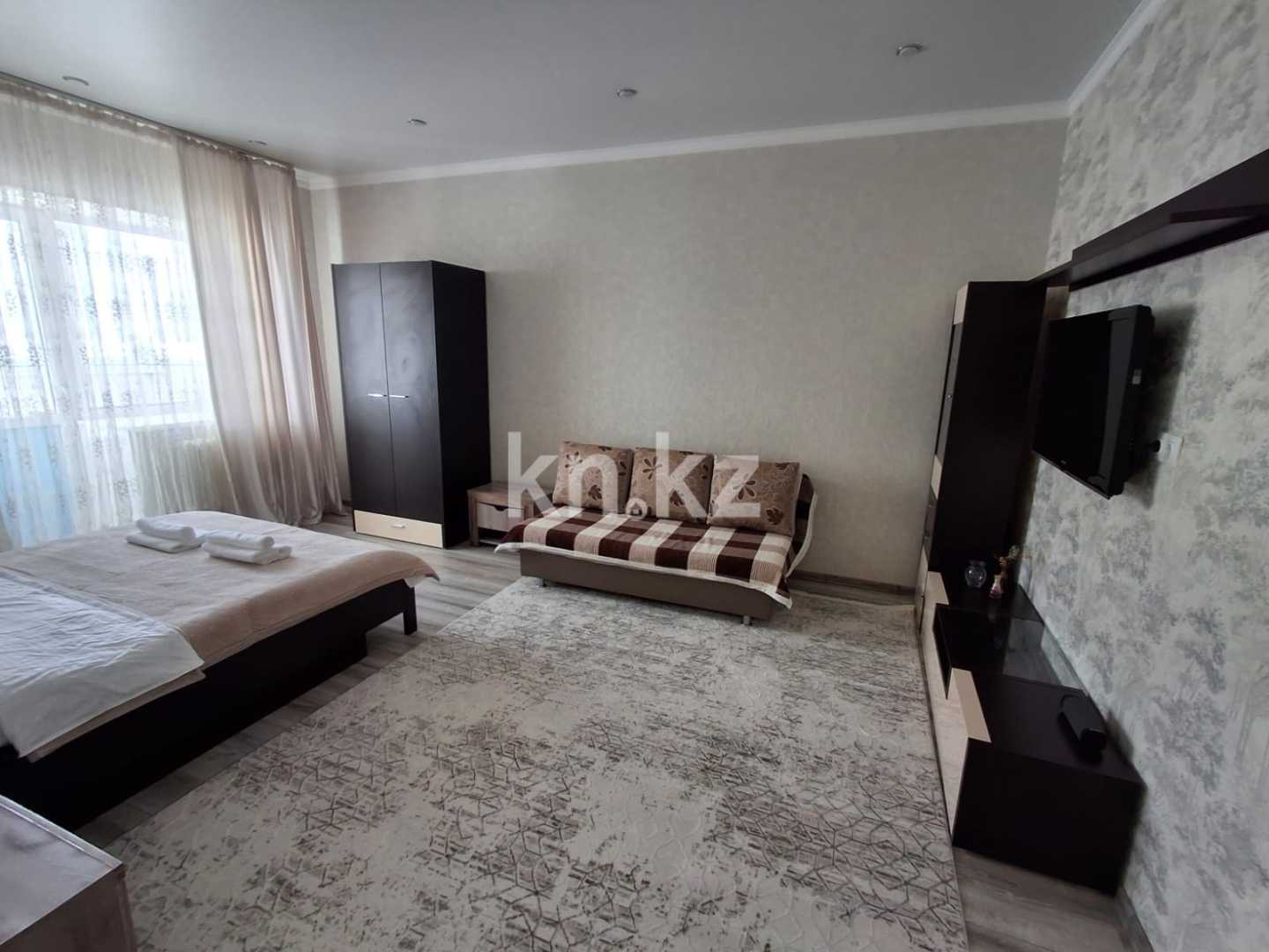 Аренда 1-комнатной квартиры посуточно, 52.6 м² - Аренда недвижимости в Астане фото 1 из 4