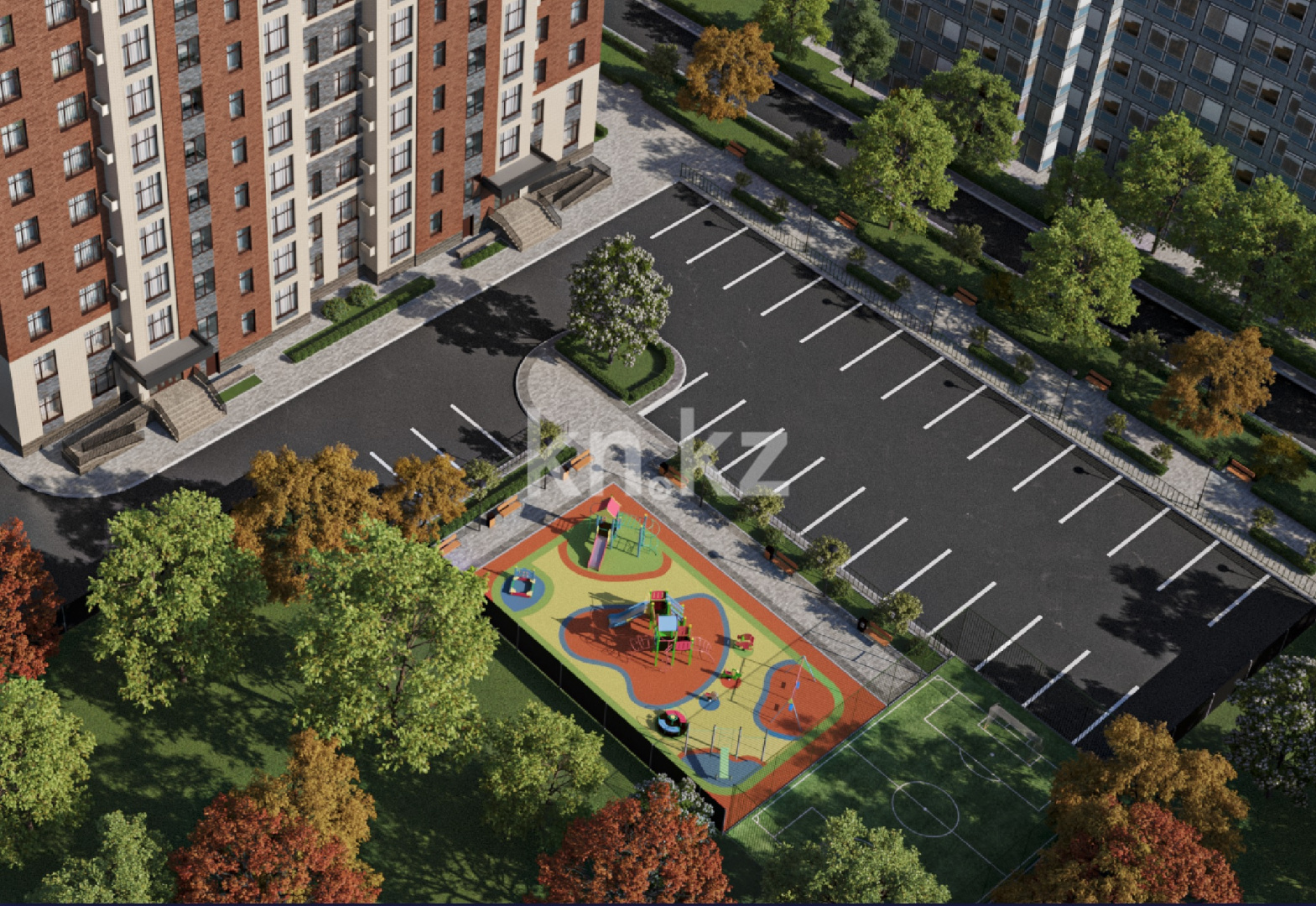 Продажа 2-комнатной квартиры, 61 м², ул. Дюсембекова, дом  34/2 в Караганде - фото 16