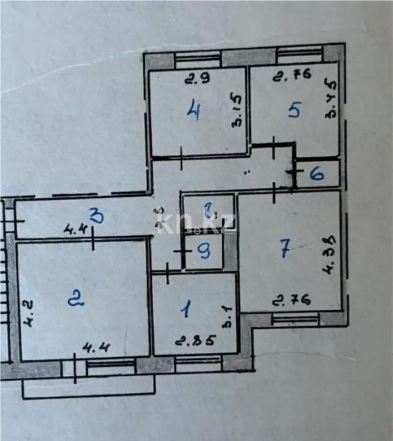 Продажа 4-комнатной квартиры, 80 м² - Продажа квартир в Караганде - страница 4 фото 11 из 11