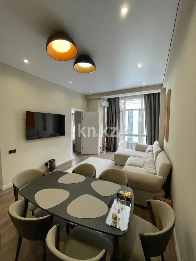 Продажа 2-комнатной квартиры, 49.7 м², мкр-н Акжар, дом  3/10 - Продажа  двухкомнатных, трехкомнатных квартир в Алматы фото 1 из 4