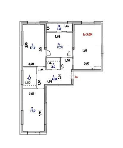 Продажа 4-комнатной квартиры, 96 м² - Продажа четырехкомнатных квартир в Астане фото 3 из 3