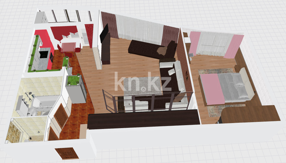 Продажа 2-комнатной квартиры, 60 м², ул. Сарайшык, дом  5 - Продажа квартир в Астане фото 9 из 17