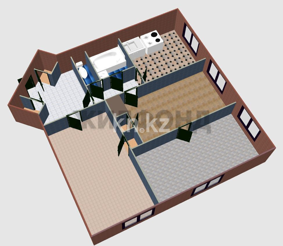 Продажа 3-комнатной квартиры, 78.5 м² - Продажа и аренда недвижимости в Усть-Каменогорске фото 10 из 10