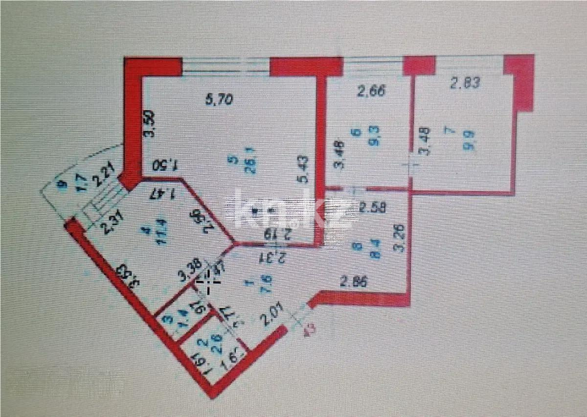 Продажа 3-комнатной квартиры, 80 м² - Продажа квартир от собственников в Астане - страница 19 фото 1 из 1
