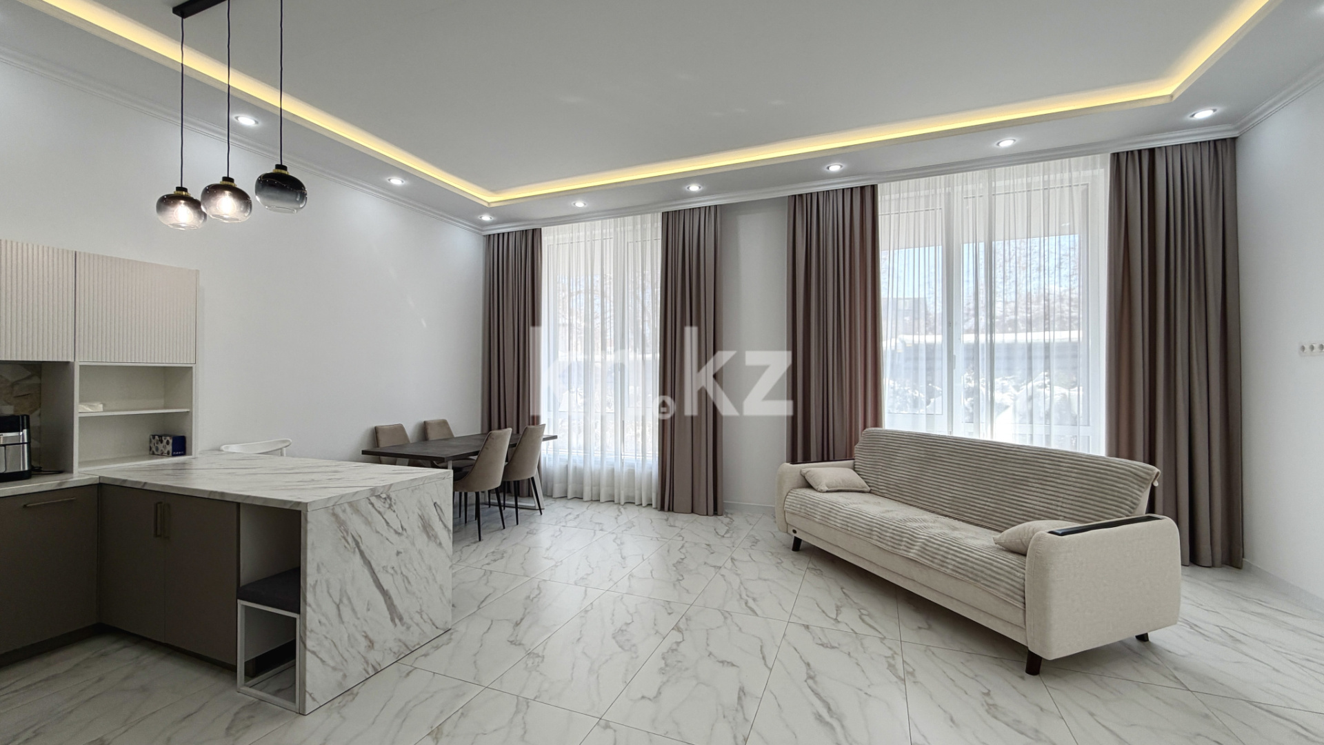 Аренда 3-комнатной квартиры, 82.1 м² - Аренда квартир помесячно в Алматы фото 8 из 13