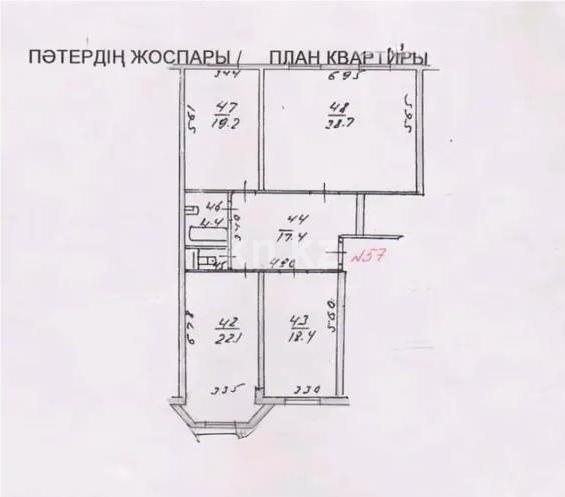 Продажа 3-комнатной квартиры, 121.7 м² в Алматы - фото 9