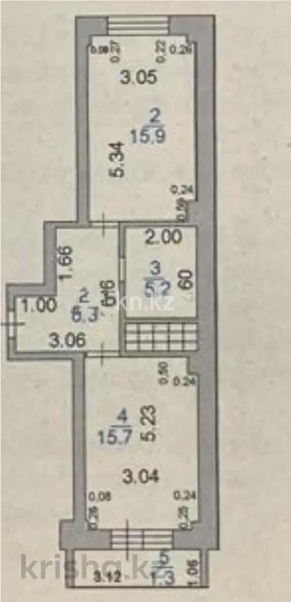 Продажа 1-комнатной квартиры, 47 м² - Продажа недвижимости в Караганде - страница 4 фото 5 из 5